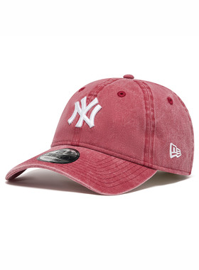 New Era纽亦华棒球帽洋基队红色水洗男女夏季遮阳帽 14205940