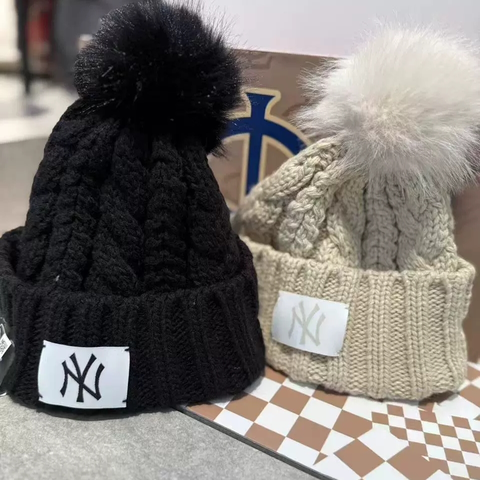 NewEra纽亦华儿童绞花毛线帽