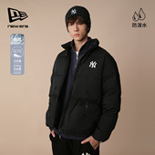 New Era纽亦华2025秋冬新款 MLB立领防泼水鹅绒羽绒服加厚保暖情侣
