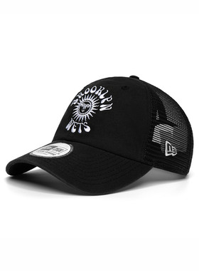 New Era  系列软顶棒球帽男女百搭弯檐透气网帽潮人 70720256