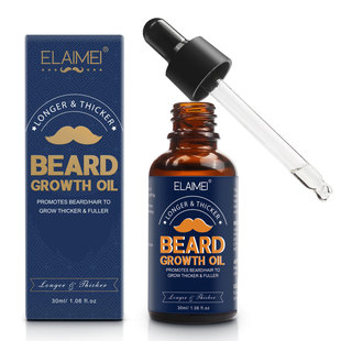 Beard Growth Oil Hair Grow longer thicker 胡须生长精油30ml