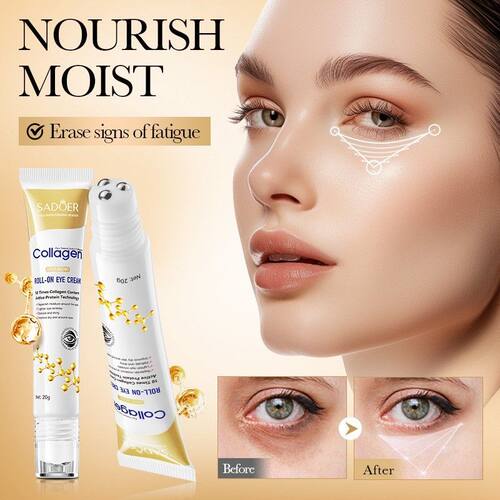 Collagen anti-aging roll-on eye cream remove dark circles