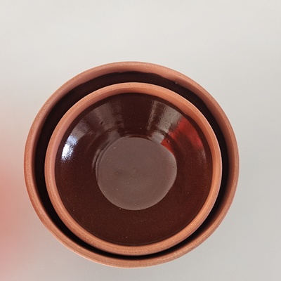 安徽舒城特产土陶碗蒸碗小阳锅蒸菜老式餐具粗陶碗土碗酱钵蒸钵碗