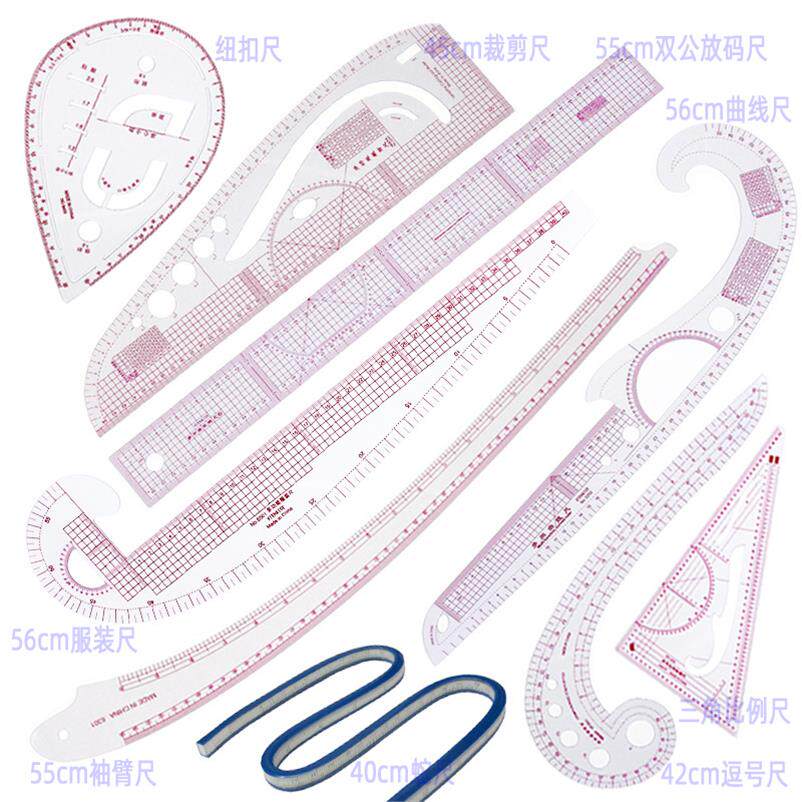Set rule Curve board household Clothing foot Arc Play board feet Engraving Scale Ruler design Bust button Portablein the Electronic Dictionary/Electronic paper book/Stationery , Drawing measurement products , Various types of foot/Triangle  category - from Buy2taobao.com to provide professional Taobao agent buy service