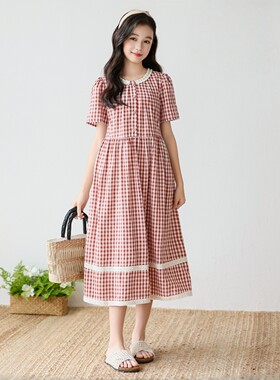 女童夏季洋气连衣裙女孩裙子