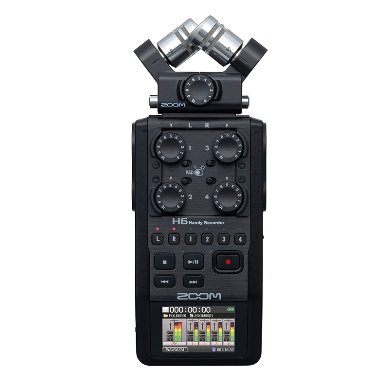 ZOOM H6便携式数码录音笔 6轨录音   1件发