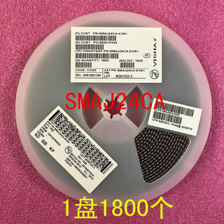 SMAJ24CA DO-214AA 24V 贴片双向TVS瞬态二极管 1盘1800个=124元