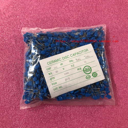 100PF101K10％高压瓷片电容