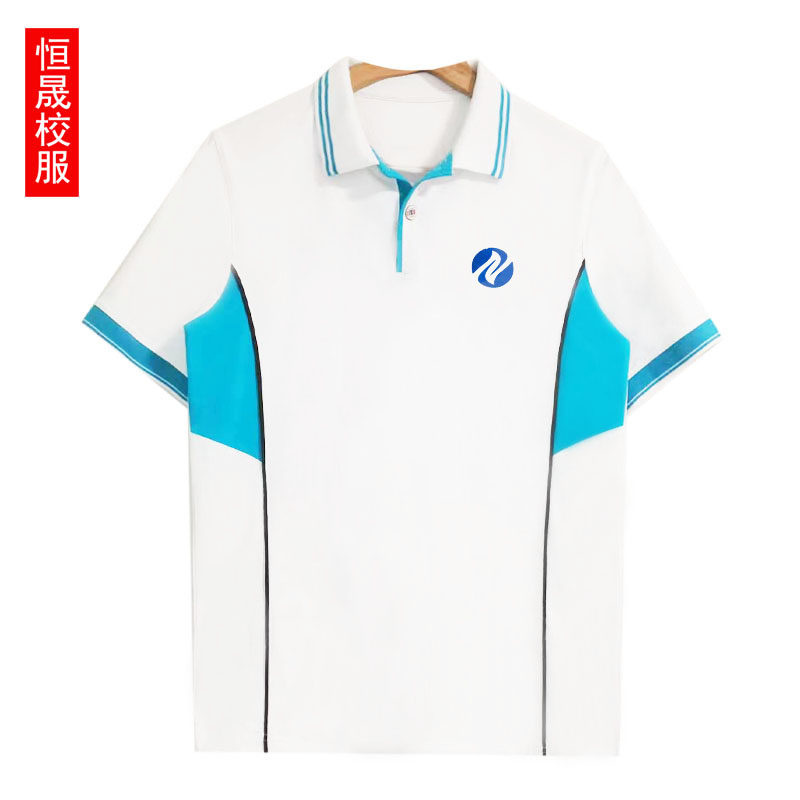 沈阳南昌新世界校服纯棉春秋外套长裤夏季T恤短裤两件套定制图片