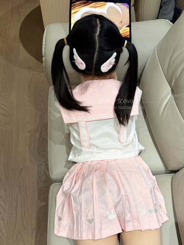 猫耳少女ovo可爱天使翅膀日系二次元亚文化毛绒发夹Lolita