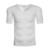 Seamless White Short-Sleeve Abdominal Trainer (10Th Generation Muscle, Detachable)