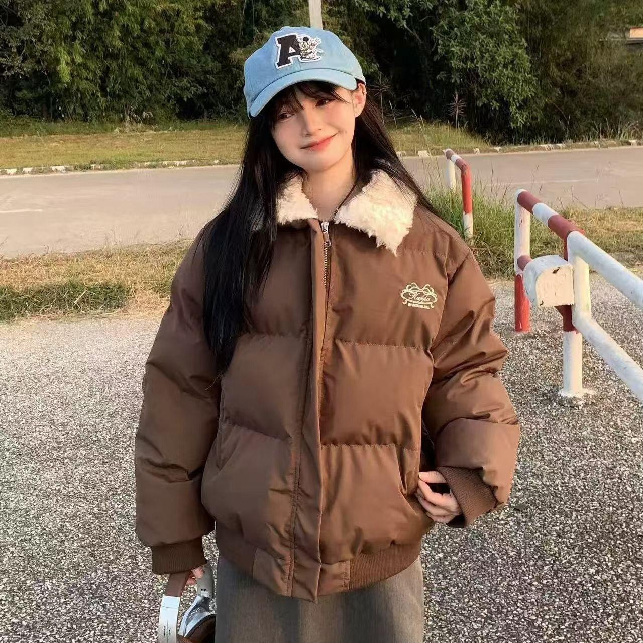 女童羽绒服冬季2025新款12岁13中大童15学生洋气加厚保暖棉服外套