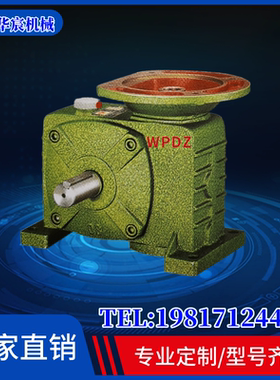 WPDZ蜗轮蜗杆减速机卧式立式变速箱伺服步进电机输出专用厂家直销