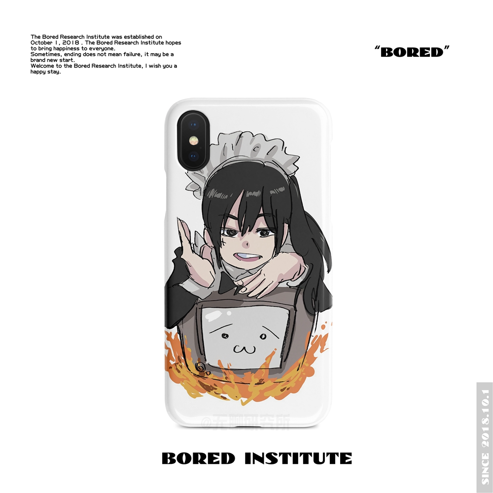 (゜-゜)つ干杯二次元动漫插画电视适用于iphonexs/11/12/13/14/15菲林