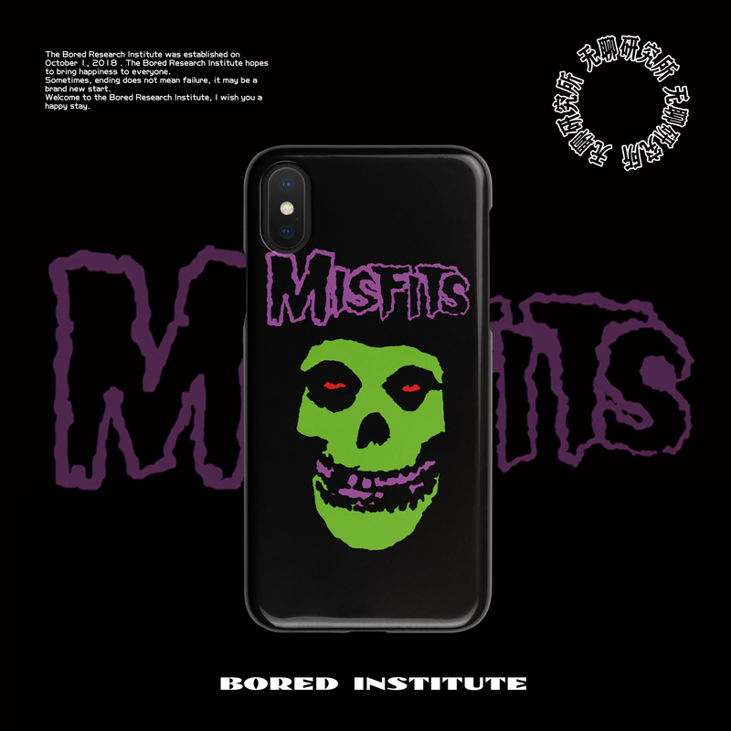 欧美misfits潮牌手机壳苹果摇滚