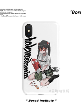 JUN二次元动漫日本ins潮适用于IPhone7/8p/X/XS/12/13pro/14/15/16菲林手机壳imd硅胶软壳小米华为