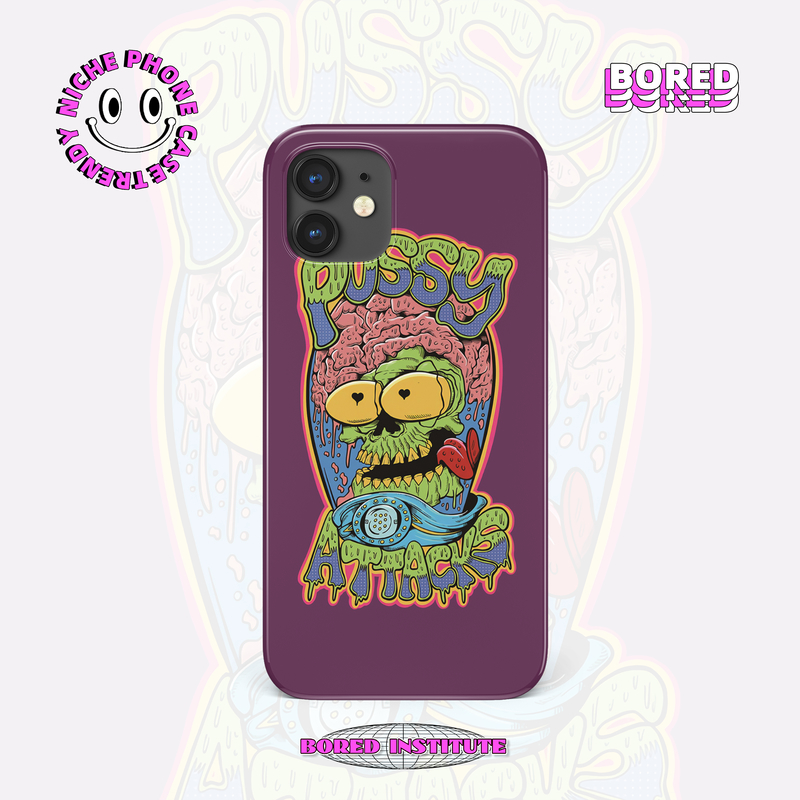 美式嘻哈猎奇插画骷髅紫色