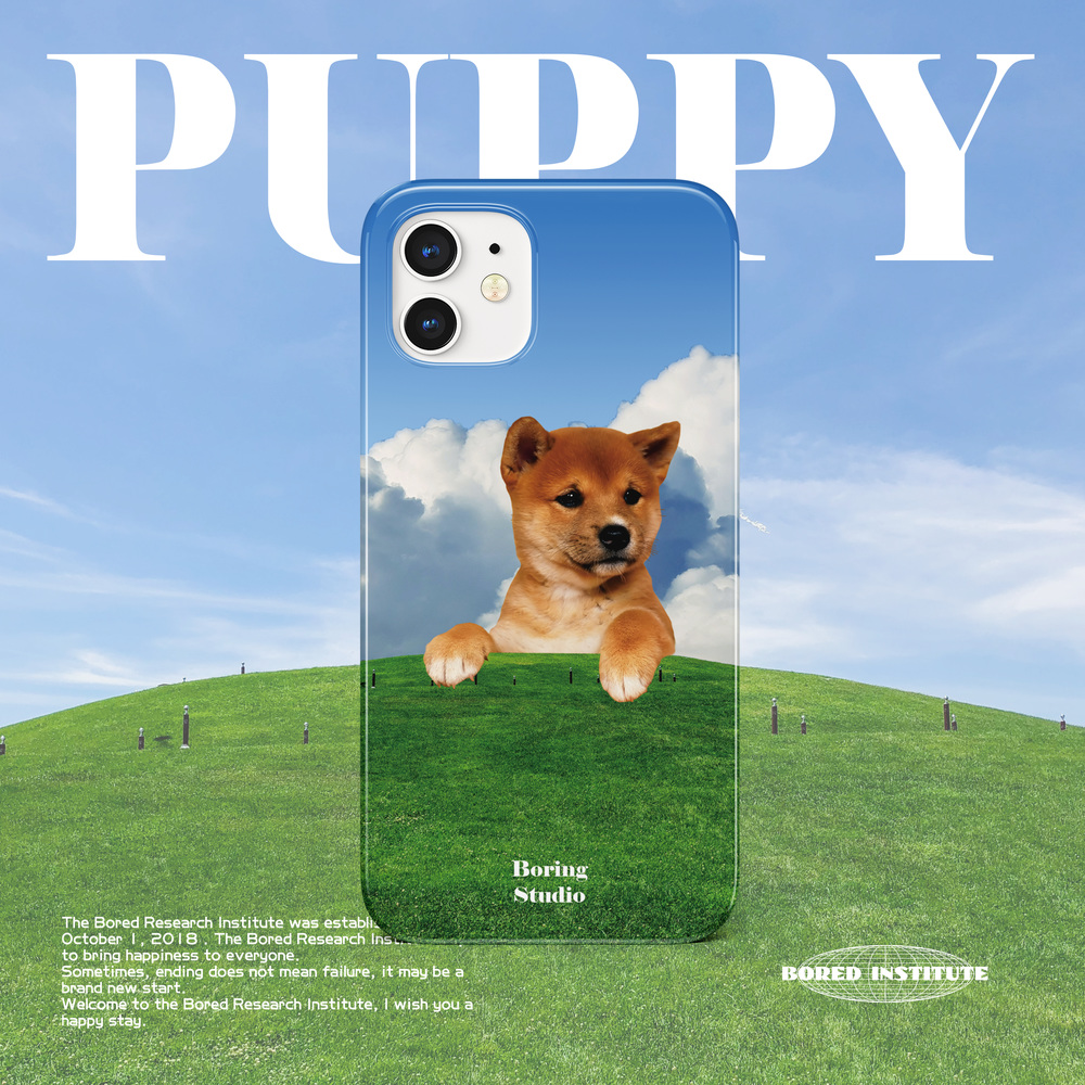 日系柴犬苹果14pro原创14