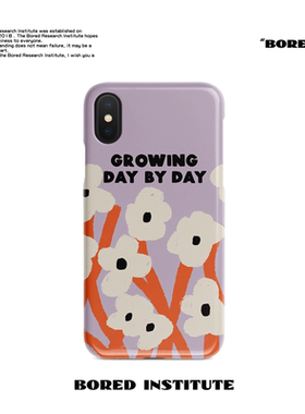 简约艺术生插画潮适用于华为NOVA10苹果IPhone8/XS/XR/11/12/14/15/16/16pro菲林手机壳imd硅胶软壳小米华为