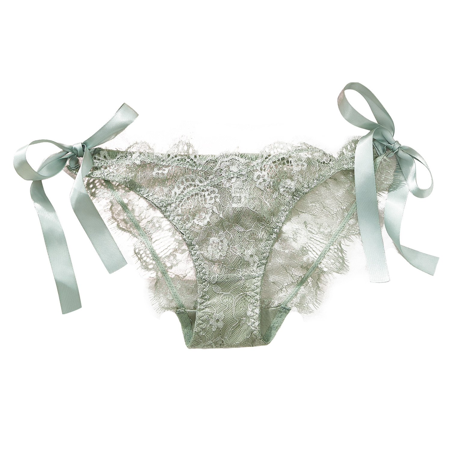 睫毛蕾丝性感火辣低腰三角内裤