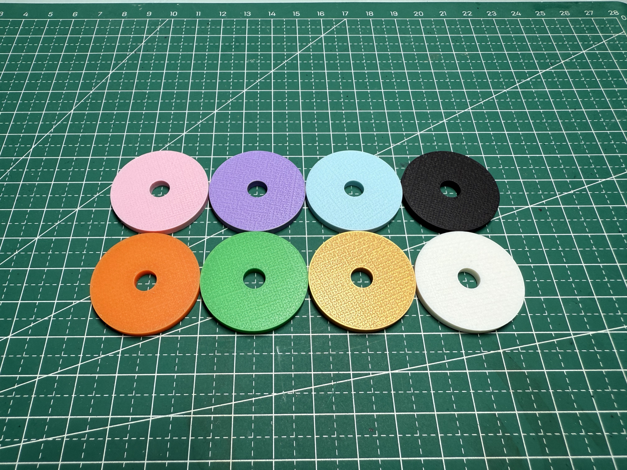 反曲光弓美猎复合配重变径片间隔片垫片3D打印支持定制－满20包邮