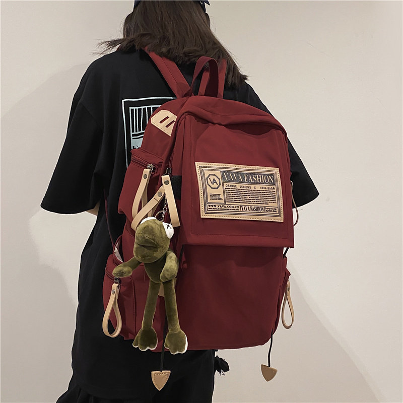 专柜正品书包女大容量ins小众设计感潮牌日系双肩包大学生初中生