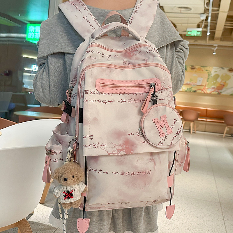专柜正品书包女款爆款2025新款ins高颜值初中生背包高中大学生国