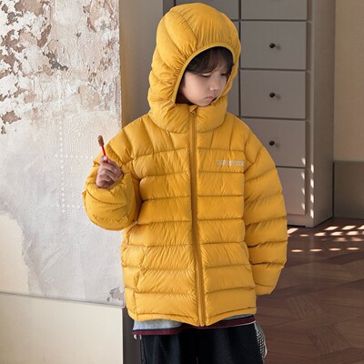儿童轻薄款排骨羽绒服