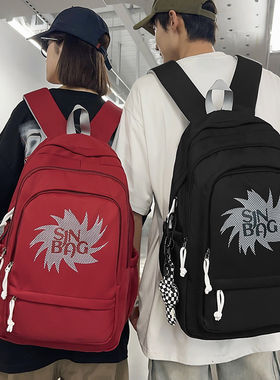 专柜高端新款书包女韩版ins原宿初高中大学生背包大容量简约可爱
