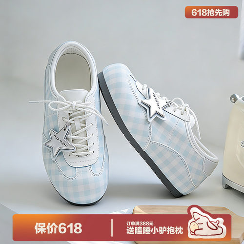 多嘴驴Donkey星星蓝格德训勃肯鞋