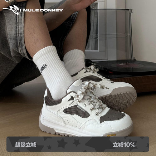 多嘴驴Donkey校园学生百搭面包鞋