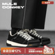 增高运动滑板鞋 多嘴驴Donkey休闲板鞋 男2026冬黑色轻便厚底面包鞋