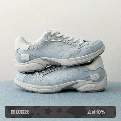 多嘴驴Donke蓝色足弓德训鞋