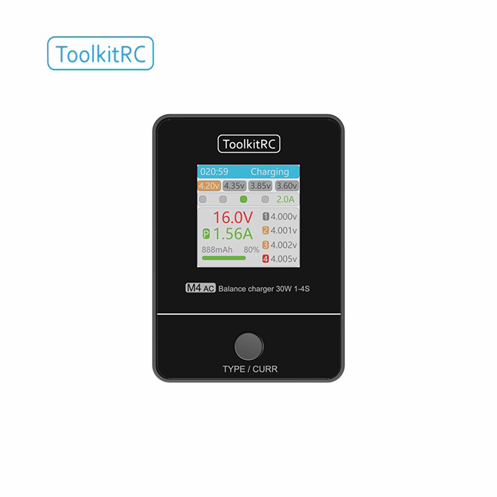 ToolkitRCM4AC30W平衡充电器