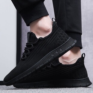 网鞋子男款老北京布鞋工作上班休闲鞋开车透气防臭薄款网布鞋男鞋