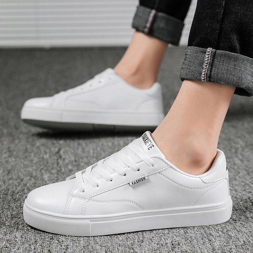 一起白色板鞋平底低帮休闲鞋男鞋
