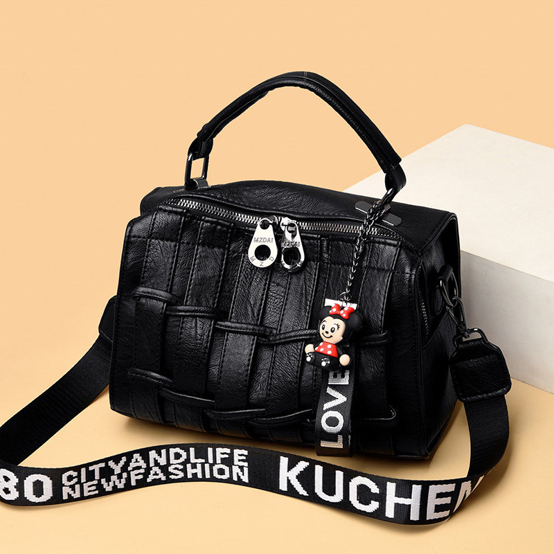 包包女2020新款软皮防水单肩斜挎包简约百搭大容量手提包迷你小包