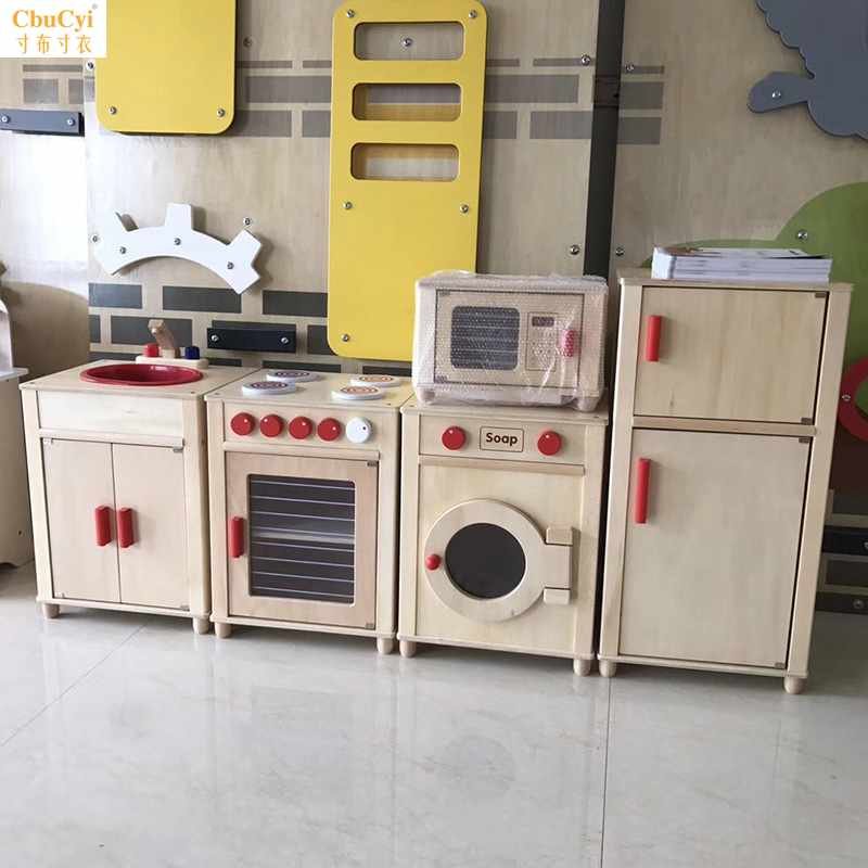 儿童玩具过家家厨房全套幼儿园家庭早教角色扮演区游戏屋木制|ruв категории игрушка/коляска/головоломка/блоки/модель, моделирование/играть в игрушки, играть в игрушки - от Buy2taobao.com для оказания профессиональной услуги покупки агента Taobao