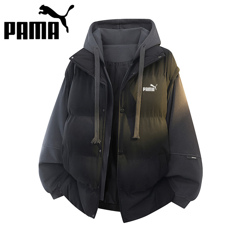 当季爆款丨现货现发丨现货现发丨网红推荐丨假两件宽松棉服男女款