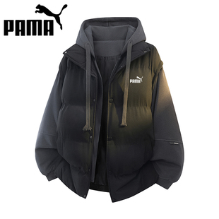 当季爆款丨现货现发丨现货现发丨网红推荐丨假两件宽松棉服男女款