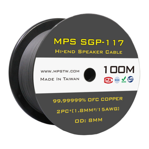 MPS进口喇叭线SGP-117/127家庭影院汽车音响改装发烧级音箱线