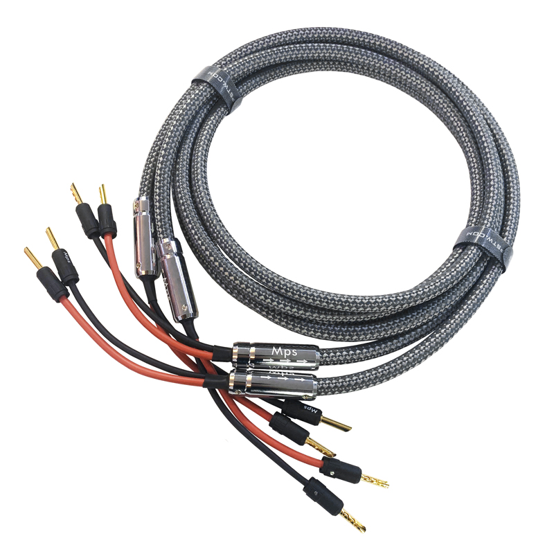 MPS原装 SGP-136SP 6N无氧铜镀银发烧音响功放家庭影院喇叭线