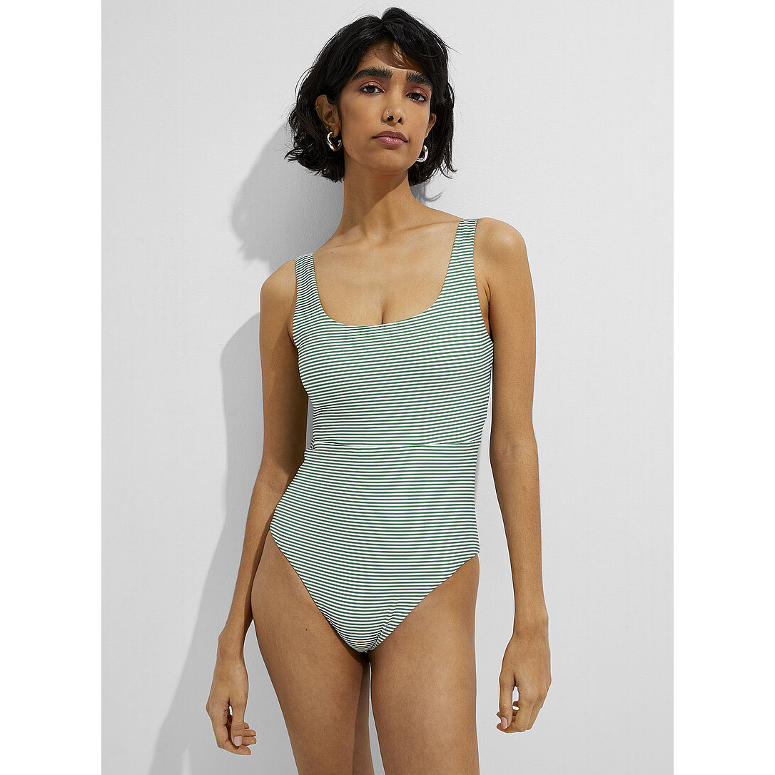 SIM*NS  SWIMWEAR 比基尼泳衣性感紧身泳装系绳分体泳衣 36号箱