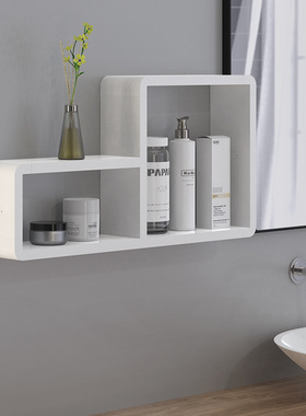 181205无痕贴电视背景墙卫浴收纳整理置物挂架层架