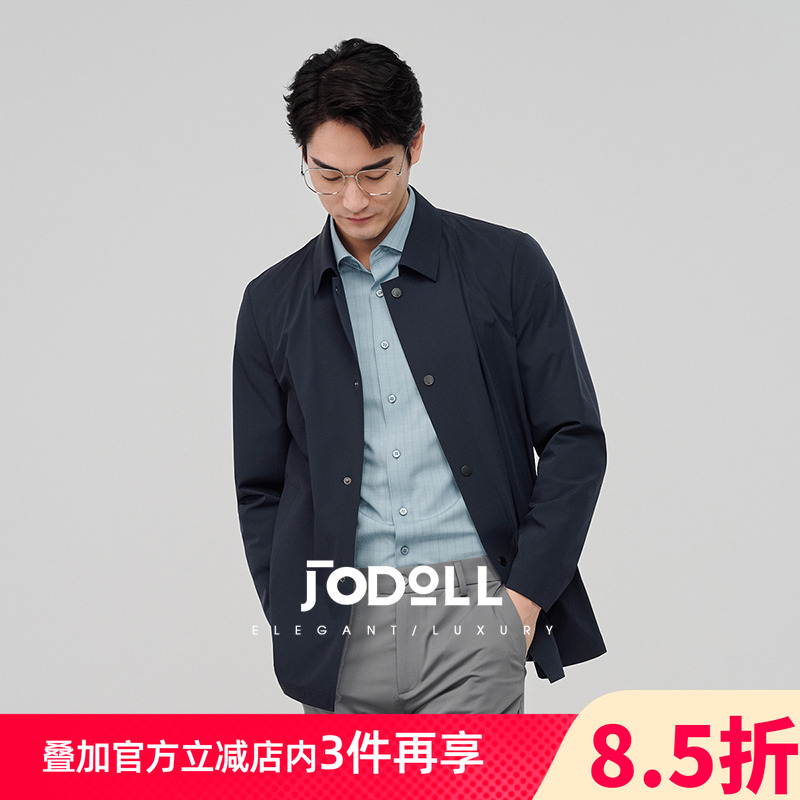 中长款风衣JODOLL商务休闲