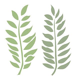 田园叶子手工制作创意diy遮蔽