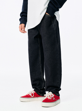 DK童装2025春秋女男童复古美式牛仔裤儿童中大童百搭日系直筒长裤