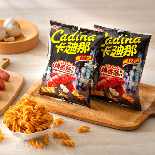 卡迪那豌豆脆台式烤香肠风味