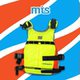 MTS救生衣新款 荧光色mentosports