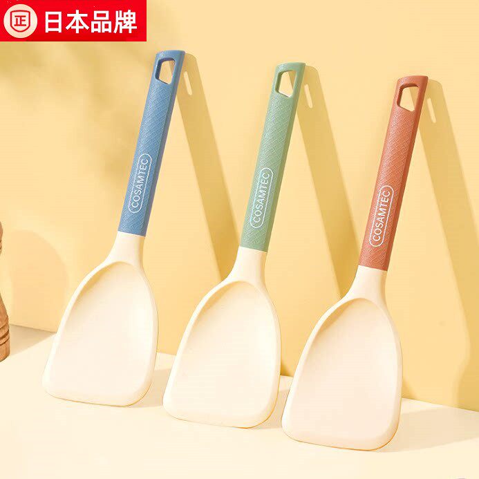 日本硅胶锅铲炒菜铲子厨房不粘锅专用铲食品级耐高温辅食锅铲防刮